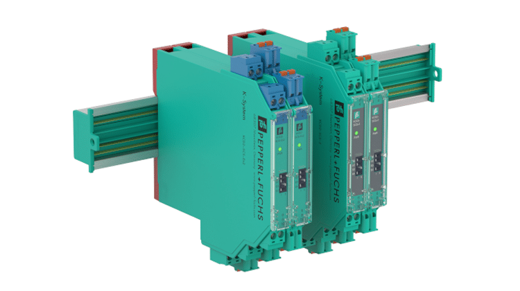 2-kanaliges Interfacemodul KCD2-SCS* für analoge Signal. | Bild: Pepperl+Fuchs