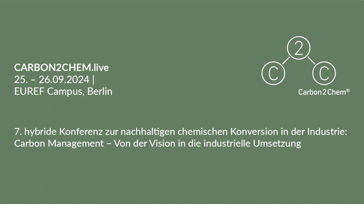 Carbon Management – Von der Vision in die industrielle Umsetzung. | Bild: Carbon2Chem / Fraunhofer UMSICHT